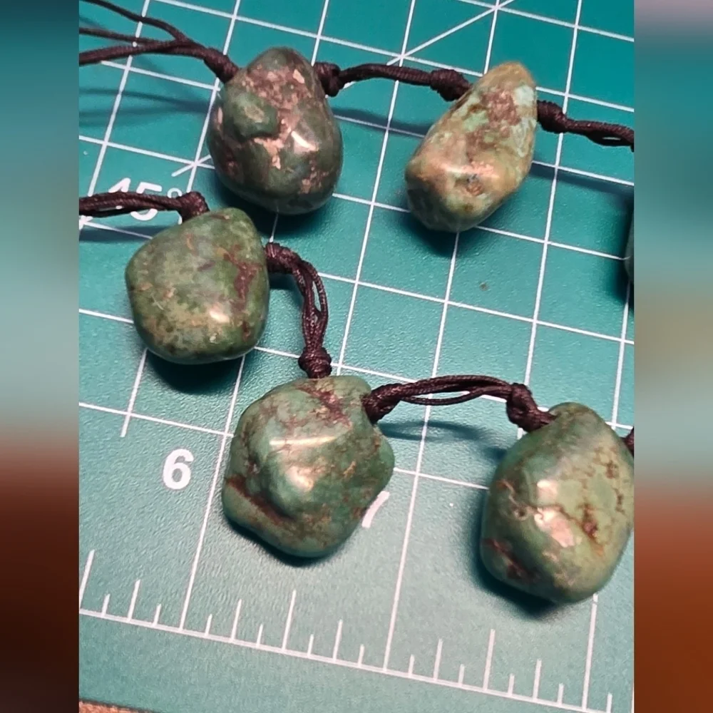 Real Unique Turquoise Chunky Necklace